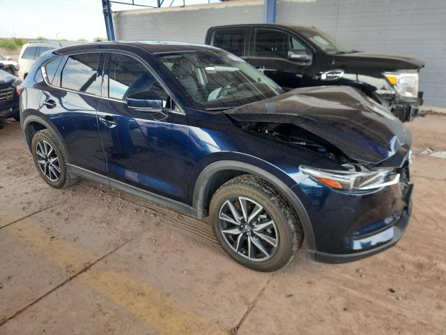 JM3KFADLXH0189129 - 2017 MAZDA CX-5 GRAND TOURING BLUE photo 4