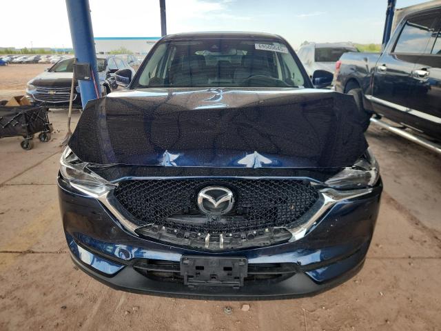 JM3KFADLXH0189129 - 2017 MAZDA CX-5 GRAND TOURING BLUE photo 5