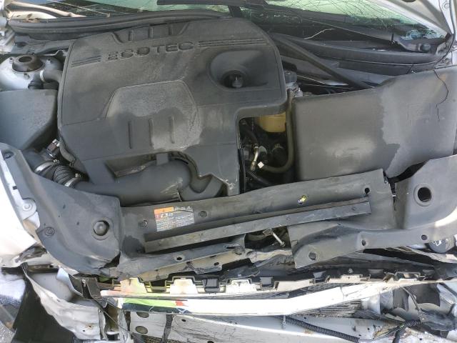 1G1ZC5E18BF110431 - 2011 CHEVROLET MALIBU 1LT ვერცხლისფერი ფოტო 11