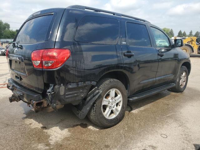 5TDBT64A29S000811 - 2009 TOYOTA SEQUOIA SR5 BLACK photo 3