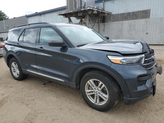 1FMSK8DH0NGB92712 - 2022 FORD EXPLORER XLT 蓝色 照片 4