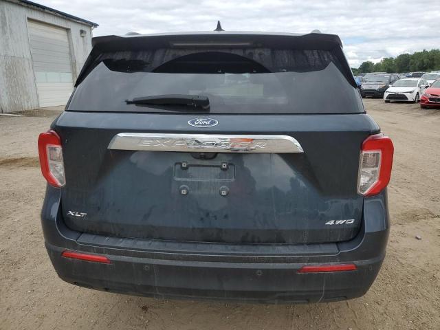 1FMSK8DH0NGB92712 - 2022 FORD EXPLORER XLT 蓝色 照片 6