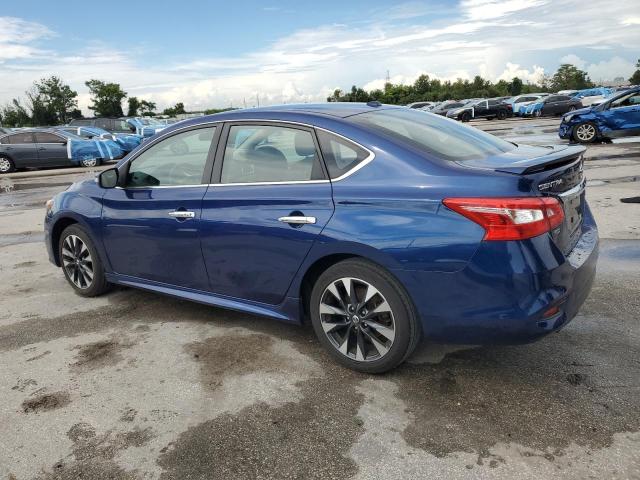 3N1AB7AP8KY382583 - 2019 NISSAN SENTRA S BLUE photo 2