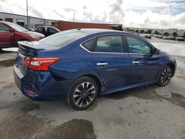 3N1AB7AP8KY382583 - 2019 NISSAN SENTRA S BLUE photo 3