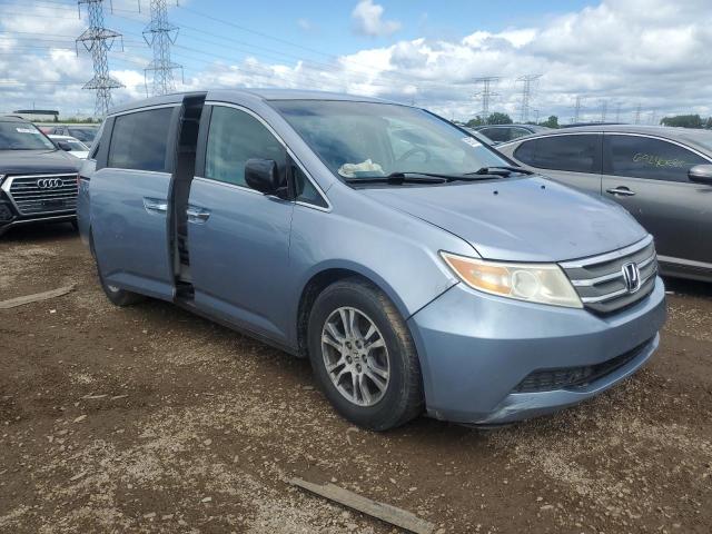 5FNRL5H45BB084937 - 2011 HONDA ODYSSEY EX Կապույտ լուսանկար 4
