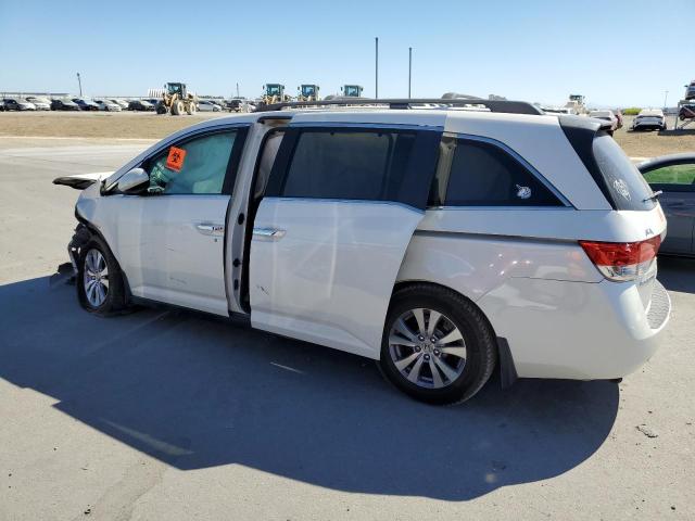 5FNRL5H6XFB086013 - 2015 HONDA ODYSSEY EXL WHITE photo 2