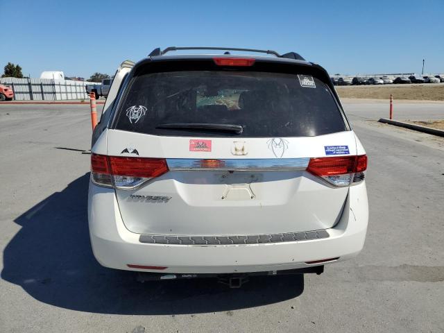 5FNRL5H6XFB086013 - 2015 HONDA ODYSSEY EXL WHITE photo 6