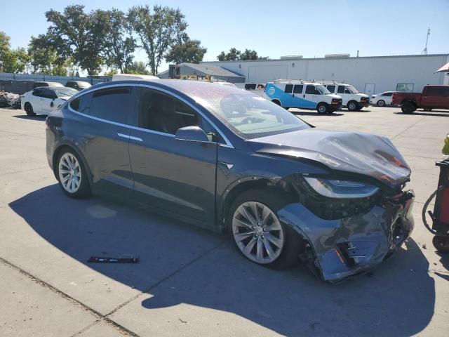 5YJXCBE23HF050092 - 2017 TESLA MODEL X CHARCOAL photo 4