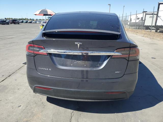 5YJXCBE23HF050092 - 2017 TESLA MODEL X CHARCOAL photo 6