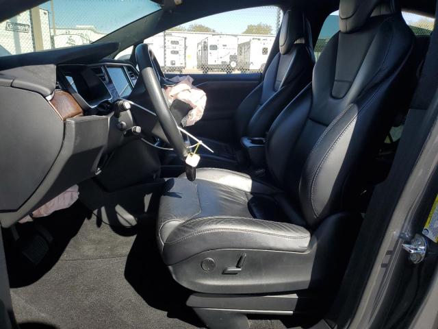 5YJXCBE23HF050092 - 2017 TESLA MODEL X CHARCOAL photo 7