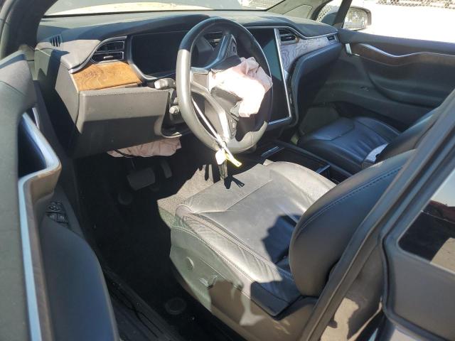 5YJXCBE23HF050092 - 2017 TESLA MODEL X CHARCOAL photo 8