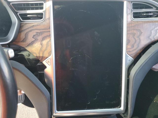 5YJXCBE23HF050092 - 2017 TESLA MODEL X CHARCOAL photo 9