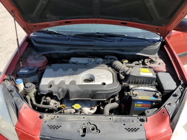 KNADE163566073894 - 2006 KIA RIO 5 Նարնջագույն լուսանկար 11