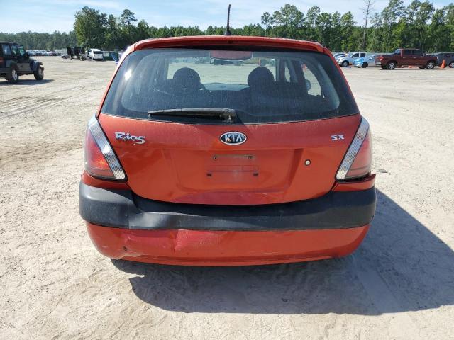 KNADE163566073894 - 2006 KIA RIO 5 Նարնջագույն լուսանկար 6