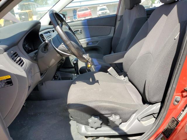 KNADE163566073894 - 2006 KIA RIO 5 Նարնջագույն լուսանկար 7