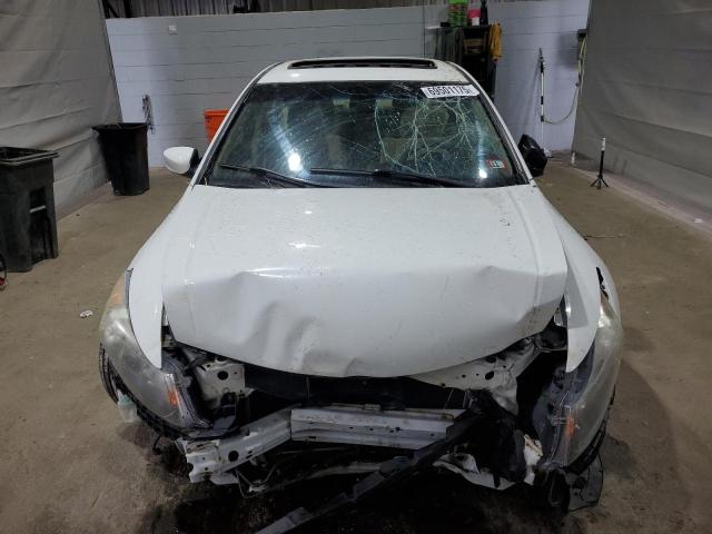 1HGCP2F77CA012719 - 2012 HONDA ACCORD EX WHITE photo 5
