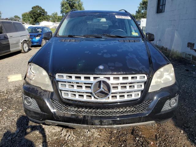 4JGBB8GBXBA640394 - 2011 MERCEDES-BENZ ML 350 4MATIC BLACK photo 5