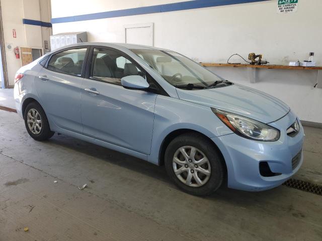 KMHCT4AE0DU541923 - 2013 HYUNDAI ACCENT GLS BLUE photo 4