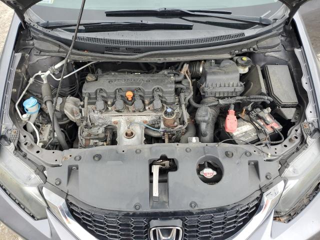 19XFB2F98FE239107 - 2015 HONDA CIVIC EXL GRAY photo 11