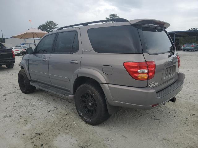 5TDZT38A51S042143 - 2001 TOYOTA SEQUOIA LIMITED GRAY photo 2