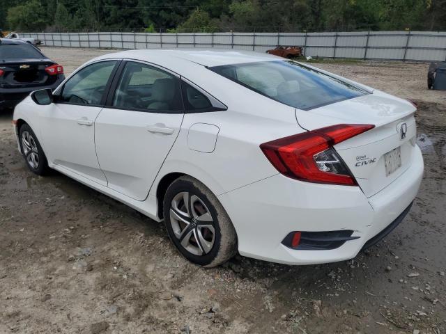 2HGFC2F56JH540953 - 2018 HONDA CIVIC LX WHITE photo 2