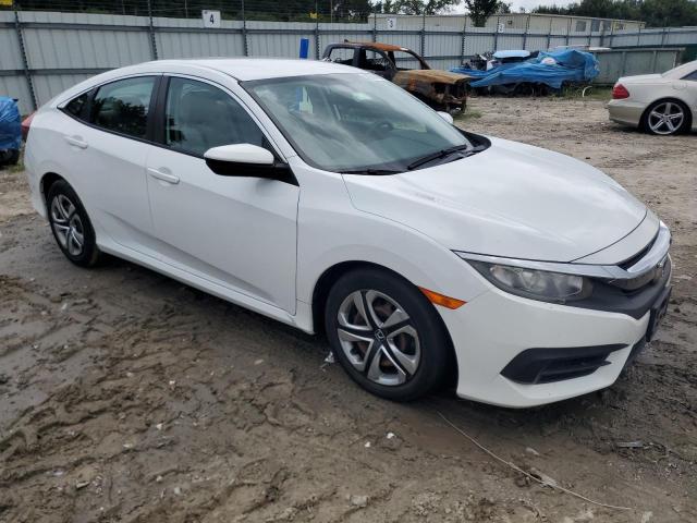 2HGFC2F56JH540953 - 2018 HONDA CIVIC LX WHITE photo 4