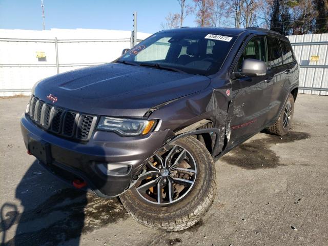 1C4RJFLG9HC938816 - 2017 JEEP GRAND CHER TRAILHAWK Մոխրագույն լուսանկար 1