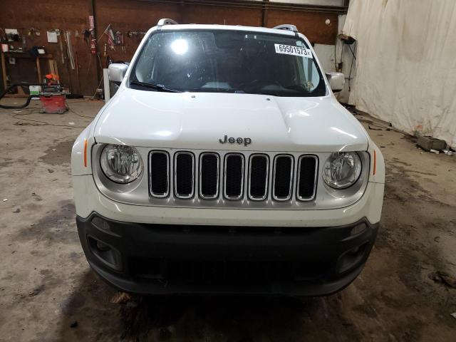 ZACCJBDT7GPC90333 - 2016 JEEP RENEGADE LIMITED WHITE photo 5