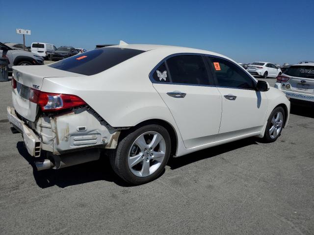 JH4CU2F69AC004863 - 2010 ACURA TSX WHITE photo 3