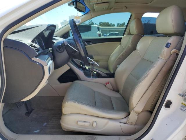 JH4CU2F69AC004863 - 2010 ACURA TSX WHITE photo 7