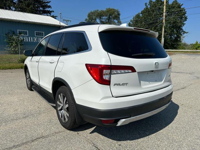 5FNYF6H50NB018186 - 2022 HONDA PILOT EXL WHITE photo 3