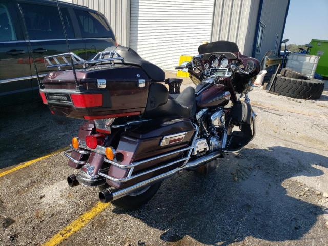 1HD1FC4187Y637140 - 2007 HARLEY-DAVIDSON FLHTCUI 勃艮第红 照片 4