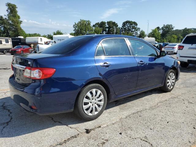 5YFBU4EE0DP198499 - 2013 TOYOTA COROLLA BASE ლურჯი ფოტო 3