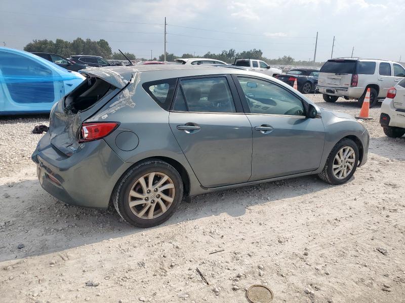 JM1BL1M73C1577830 - 2012 MAZDA 3 I GRAY photo 3