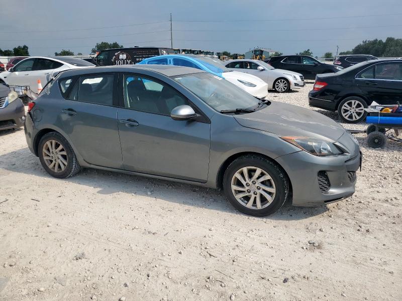 JM1BL1M73C1577830 - 2012 MAZDA 3 I GRAY photo 4