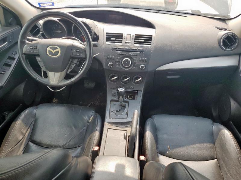 JM1BL1M73C1577830 - 2012 MAZDA 3 I GRAY photo 8