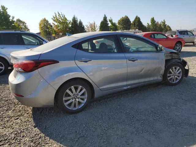 5NPDH4AE3FH603614 - 2015 HYUNDAI ELANTRA SE SILVER photo 3