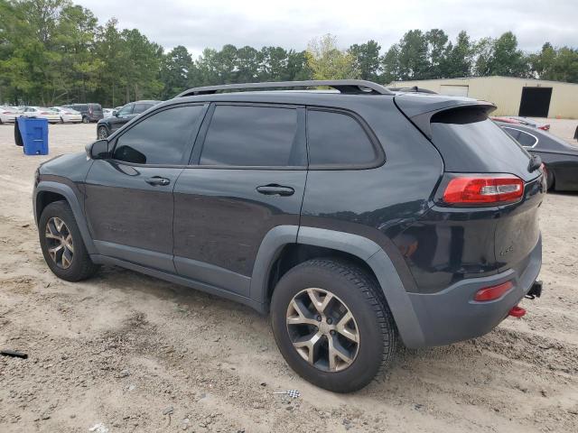 1C4PJMBS9FW521029 - 2015 JEEP CHEROKEE TRAILHAWK BLACK photo 2