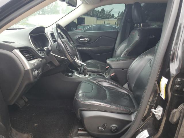 1C4PJMBS9FW521029 - 2015 JEEP CHEROKEE TRAILHAWK BLACK photo 7