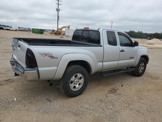 5TETU62N75Z098402 - 2005 TOYOTA TACOMA PRERUNNER ACCESS CAB SILVER photo 3