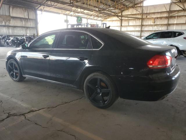 1VWBP7A33CC004369 - 2012 VOLKSWAGEN PASSAT SE BLACK photo 2
