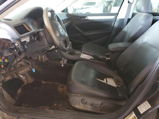 1VWBP7A33CC004369 - 2012 VOLKSWAGEN PASSAT SE BLACK photo 7