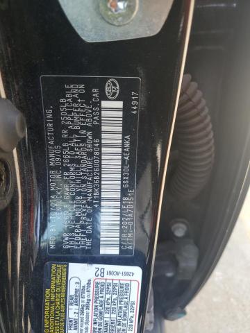 4T1BK36B26U078046 - 2006 TOYOTA AVALON XL 黑色 照片 12