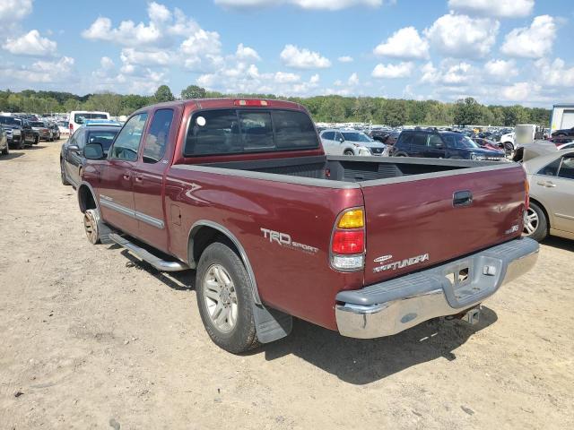 5TBRT34103S412335 - 2003 TOYOTA TUNDRA ACCESS CAB SR5 MAROON photo 2