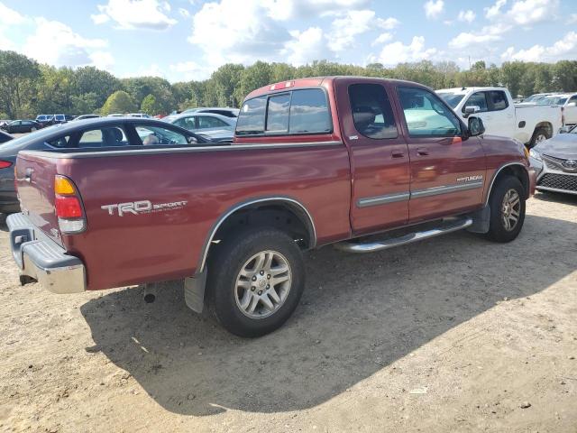5TBRT34103S412335 - 2003 TOYOTA TUNDRA ACCESS CAB SR5 MAROON photo 3
