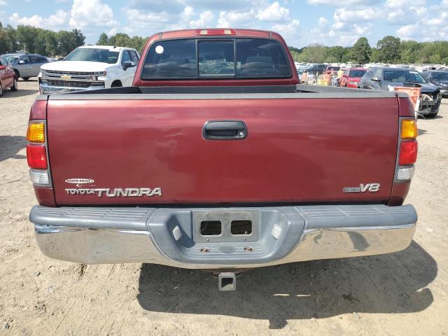 5TBRT34103S412335 - 2003 TOYOTA TUNDRA ACCESS CAB SR5 MAROON photo 6