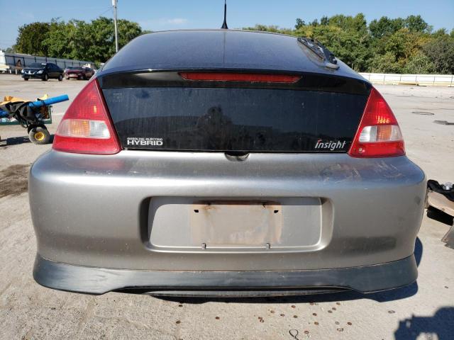 JHMZE14794T000426 - 2004 HONDA INSIGHT SILVER photo 6