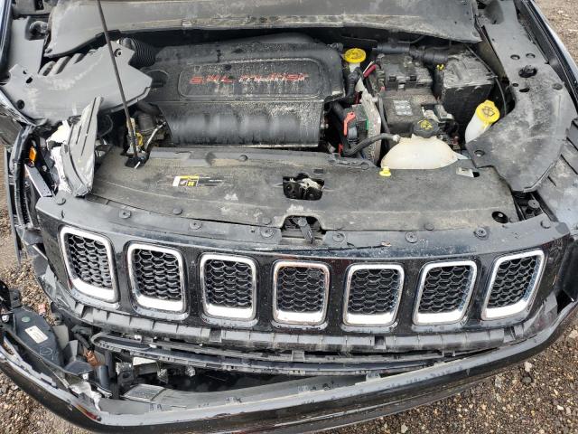 3C4NJDCB1HT640739 - 2017 JEEP COMPASS LIMITED 黑色 照片 12