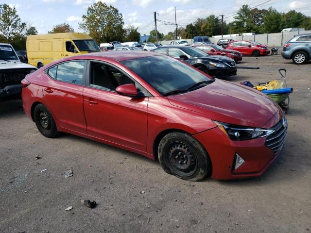 5NPD74LF5KH464119 - 2019 HYUNDAI ELANTRA SE RED photo 4