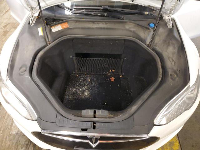 5YJSA1H15EFP62208 - 2014 TESLA MODEL S Սպիտակ լուսանկար 11